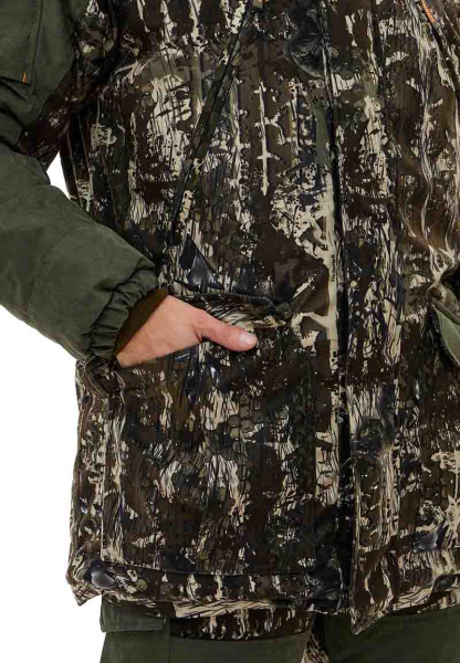 Костюм зимний «ГЕРКОН» куртка/брюки, цвет: кмф 253-9/т.хаки, ткань: Алова/Финляндия