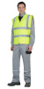 Жилет сигнальный "Универсал 400" G лимонный (тк. "Габарит")