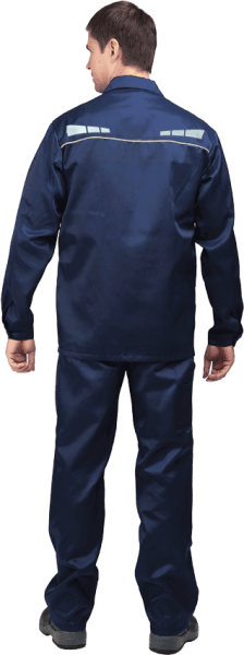 Костюм ОПЕРАТОР летний, т/синий, смесовая (Куртка, п/к) Кос 005 (ЧЗ) Костюм ОПЕРАТОР летний, т/синий, смесовая (Куртка, п/к) Кос 005 (ЧЗ)