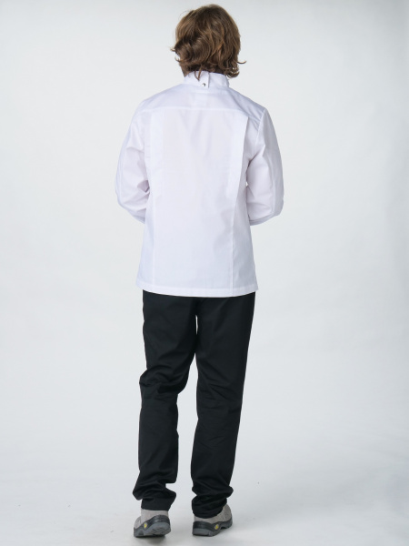 Китель повара Гастро (тк.Смесовая,160), белый (ЧЗ) Китель повара Гастро (тк.Смесовая,160), белый (ЧЗ)