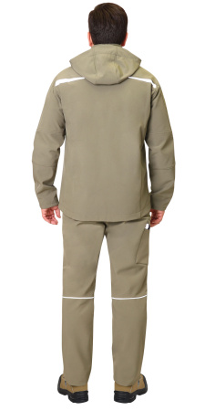 Куртка "Спейс" софтшелл олива ТА