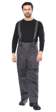 Брюки зимние универсальные тёмно-серые, тк. Орион (ЧЗ)
