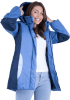 Куртка ВИРАЖ зимняя, василёк-т/синий, женская Кур 671 Дьюспо, пл. 90 г/м² (ЧЗ)