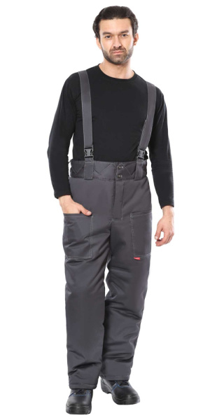 Брюки зимние универсальные тёмно-серые, тк. Орион (ЧЗ)