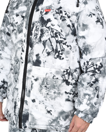 Костюм "Хамелеон": куртка дл., п/комб. КМФ "Зима" + КМФ "Лист"