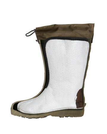 Сапоги мужские из ЭВА (зима) с манжетой и утеплителем, оливковые (-50С) (С-031) БАРС