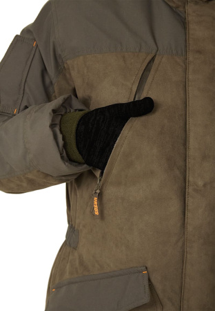 Костюм зимний «ГЕРКОН» куртка/брюки, цвет: олива/т.олива, ткань: Канада Костюм зимний «ГЕРКОН» куртка/брюки, цвет: олива/т.олива, ткань: Канада