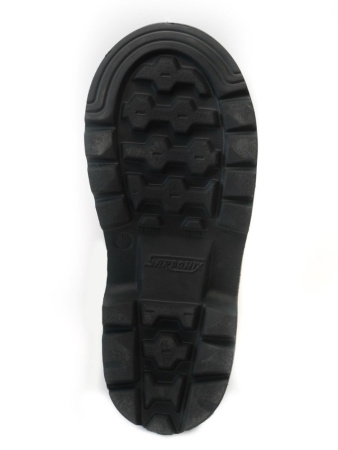 Сапоги мужские "Норд" из ЭВА с надставкой и 2-сл. чулком из фольг.полотна и натур.меха  150-02-3Н