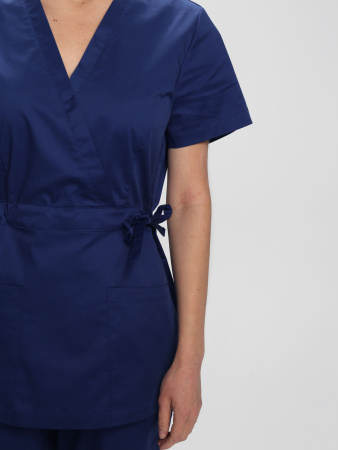 Костюм женский MedLine Марго (тк.Смесовая,145), т.синий