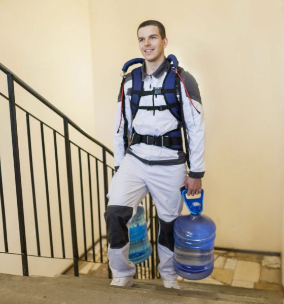 Элемент промышленного экзоскелета ProEXO "Ручки для бутылей" Элемент промышленного экзоскелета ProEXO "Ручки для бутылей"