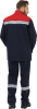 Костюм сварщика ГЕФЕСТ 2, т.синий-красный, куртка/брюки, Свартекс 350, КОС 079