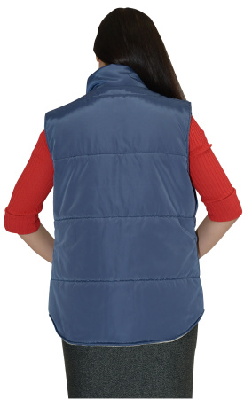 Жилет "SNOW" женский №17 цв.индиго (ЧЗ) Жилет "SNOW" женский №17 цв.индиго (ЧЗ)