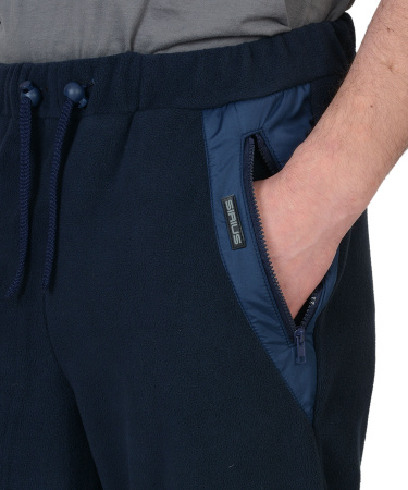 Брюки флисовые "Актив" темно-синие  