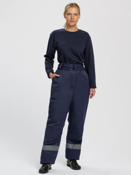 Брюки зимние женские Вьюга СОП (тк.Смесовая,210), т.синий Брюки зимние женские Вьюга СОП (тк.Смесовая,210), т.синий