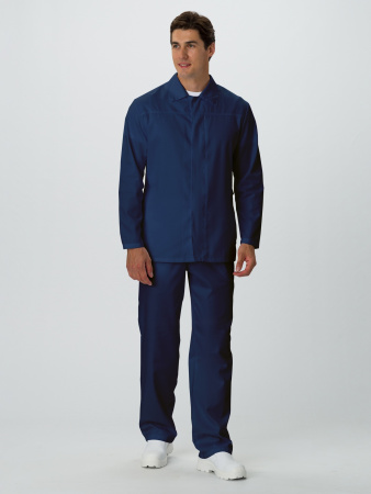Куртка мужская ХАССП-Премиум (тк.Оптима,160), т.синий (ЧЗ)