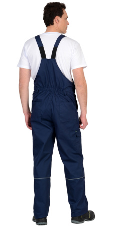 Полукомбинезон "ФОТОН" мужской, темно-синий (ЧЗ) Полукомбинезон "ФОТОН" мужской, темно-синий (ЧЗ)