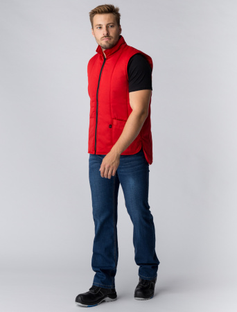 Жилет утепленный Универсальный (Смесовая, 210), красный Жилет утепленный Универсальный (Смесовая, 210), красный