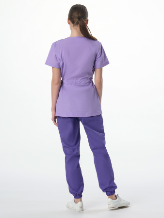Костюм женский Симпл-001 (тк.Смесовая,120) MedLine, фиолетовый/сирень Костюм женский Симпл-001 (тк.Смесовая,120) MedLine, фиолетовый/сирень
