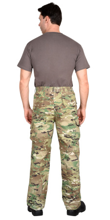 Костюм "Тигр" куртка, брюки (тк. смесовая)  КМФ Мультикам (распродажа)