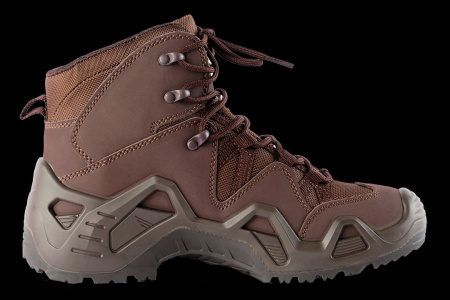 Ботинки тактические мембранные Кобра коричневые, низкие