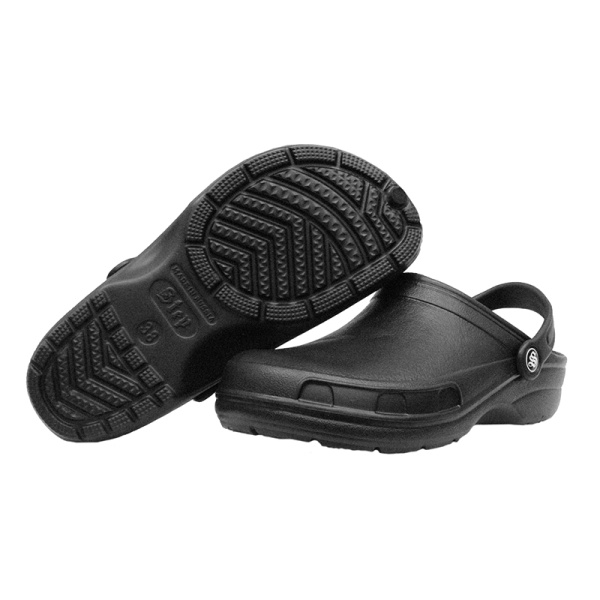 Сабо из ЭВА медицинские мужские, черные МОДЕЛЬ №1 Step