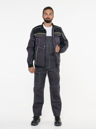 Полукомбинезон "Престиж" т.серый, тк.Rodos (245 гр/кв.м) (ЧЗ)