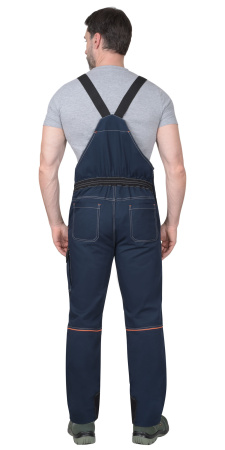 Полукомбинезон "ШАТЛ-РОСС" синий с черным Полукомбинезон "ШАТЛ-РОСС" синий с черным