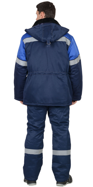 Костюм "ЛЕГИОНЕР 50": куртка , п/к., темно-синий с васильковым с СОП 50мм. (ЧЗ) Костюм "ЛЕГИОНЕР 50": куртка , п/к., темно-синий с васильковым с СОП 50мм. (ЧЗ)