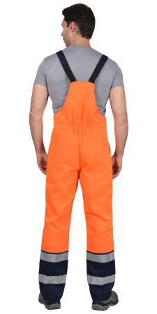 Костюм "ТЕРМИНАЛ-3" куртка, п/к оранжевый с темно-синим (ЧЗ) Костюм "ТЕРМИНАЛ-3" куртка, п/к оранжевый с темно-синим (ЧЗ)