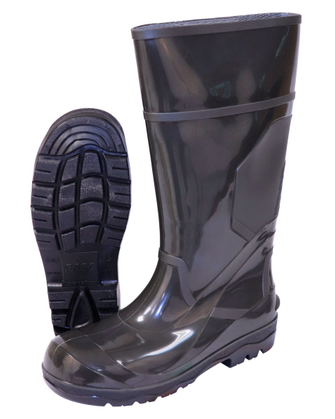 Сапоги ПВХ НМС КЩС с поликарбонатным, мужские, высота 40 см черные Сапоги ПВХ НМС КЩС с поликарбонатным, мужские, высота 40 см черные