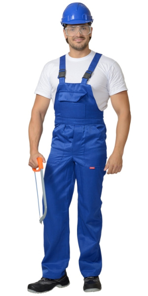 Полукомбинезон "ПРОФЕССИОНАЛ" васильковый (ЧЗ) Полукомбинезон "ПРОФЕССИОНАЛ" васильковый (ЧЗ)