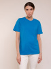 Футболки МУЖСКИЕ трикотажные (состав: 100% х/б); плотность 180 гр/м² (Голубой)