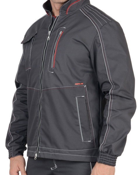 Куртка "АЛЕКС" летняя мужская темно-серая (ЧЗ) Куртка "АЛЕКС" летняя мужская темно-серая (ЧЗ)