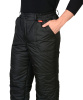 Брюки "ЕВРОПА" утепленные черные тк.Дюспо