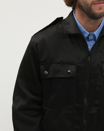 Костюм охранника Страж (тк.Смесовая,210) брюки, черный