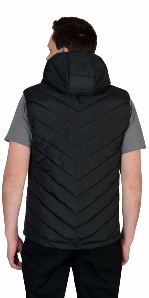 Жилет "СТИЛЬ" утепленный : черный ( на зеленой подкладке)  (ЧЗ) Жилет "СТИЛЬ" утепленный : черный ( на зеленой подкладке)  (ЧЗ)