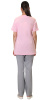 Костюм "КЭТРИН" женский: блуза, брюки, розовый с серым (ЧЗ) Костюм "КЭТРИН" женский: блуза, брюки, розовый с серым (ЧЗ)