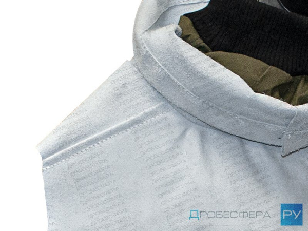 Пелерина спилковая для шлема Комфорт и Аспект без кольца Vector