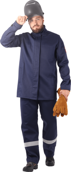 Костюм сварщика ПРОМЕТЕЙ-2 NEW Кос 072 Свартекс 440, пл. 440г/м2