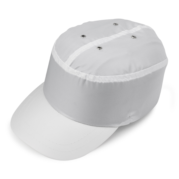 Каскетка-бейсболка "ПРЕСТИЖ" AMPARO защитная белая  (126901)