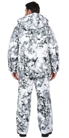 Костюм "Хамелеон": куртка дл., п/комб. КМФ "Зима" + КМФ "Лист"