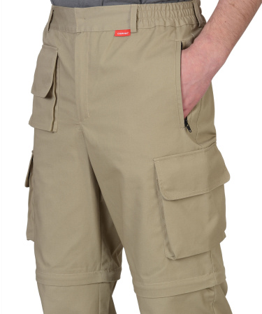 Костюм "СИРИУС-Тигр" куртка, брюки (тк. Rodos 245) Песочный