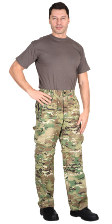 Костюм "Тигр" куртка, брюки (тк. смесовая)  КМФ Мультикам (распродажа)