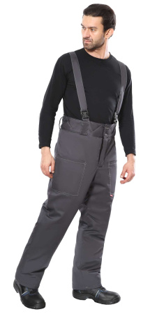Брюки зимние универсальные тёмно-серые, тк. Орион (ЧЗ)
