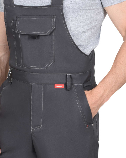 Полукомбинезон "ДАЛЛАС"   серый (ЧЗ) Полукомбинезон "ДАЛЛАС"   серый (ЧЗ)