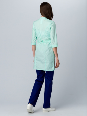 Халат женский Симпл-002 (тк.Смесовая,120) MedLine, мятный Халат женский Симпл-002 (тк.Смесовая,120) MedLine, мятный
