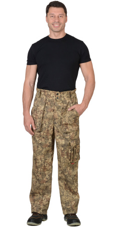 Брюки "СКАУТ (тк. Смесовая) " КМФ "Памир"