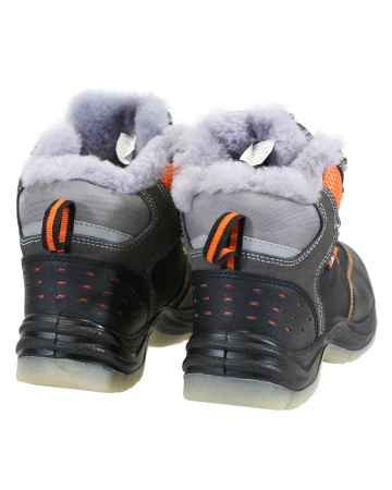 Ботинки "Актив", кожа, нат. мех, ПУ-ТПУ