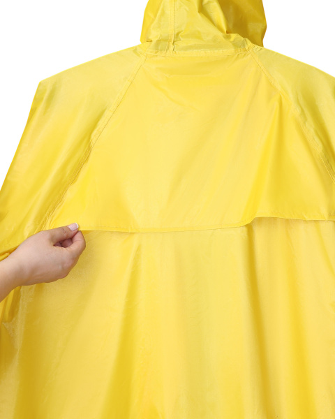 Плащ влагозащитный SIRIUS Стандарт (210 гр/м2) желтый Плащ влагозащитный SIRIUS Стандарт (210 гр/м2) желтый