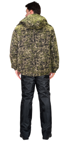 Куртка "Полюс" зимняя короткая КМФ Трава (ЧЗ)